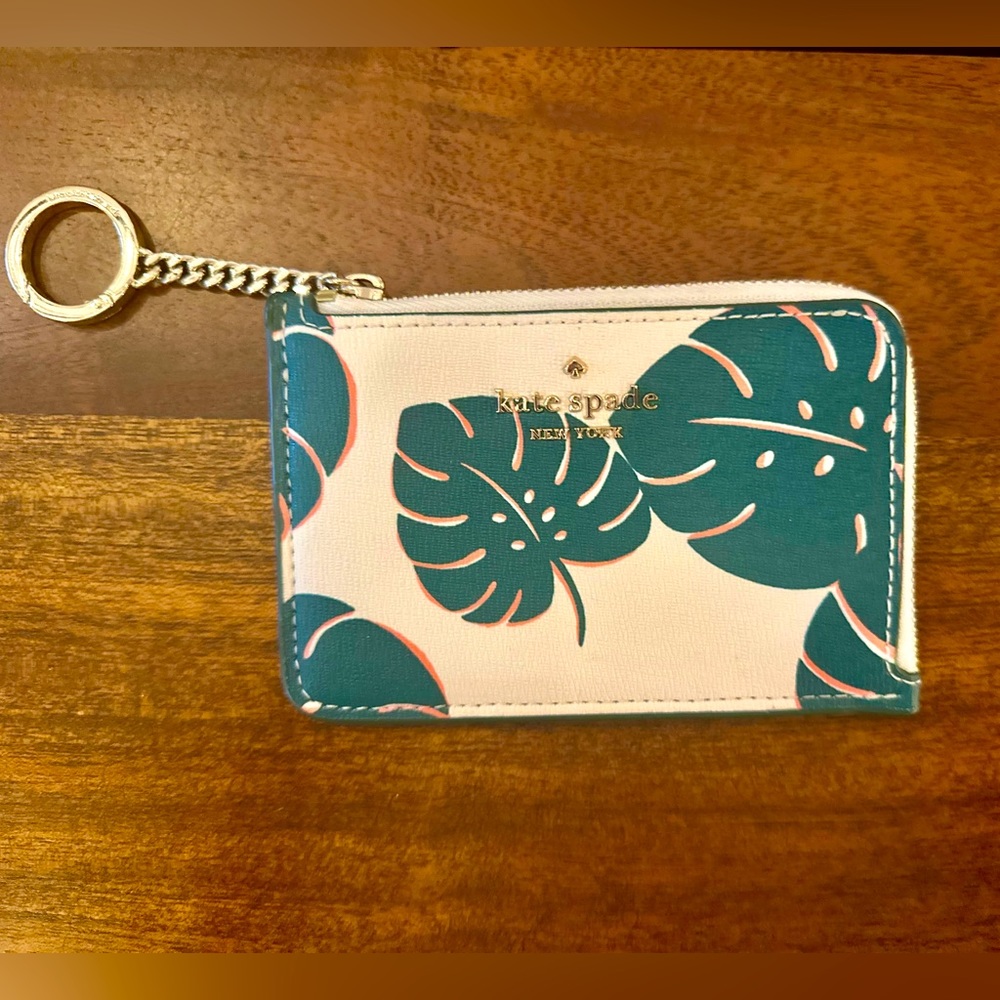 Kate Spade Top Zip Card Holder